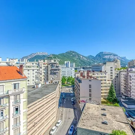Apartamento Proche Parc Paul Mistral, 2 Chambres, Wifi, Balcon Grenoble